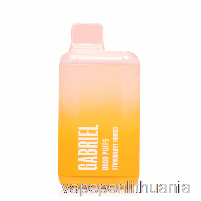 Uwell Gabriel Bf8000 Vienkartinis Braškių Mango Vape Skystis